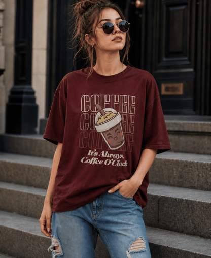 Coffee O'clock - Oversized